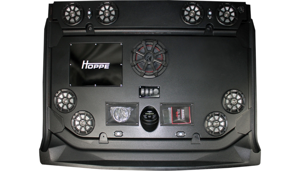 Audio Shades with 8 Speakers and 1 Subwoofer