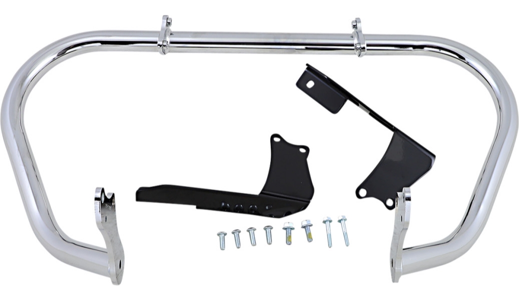 V-Bar Freeway Bars for Indian - Chrome