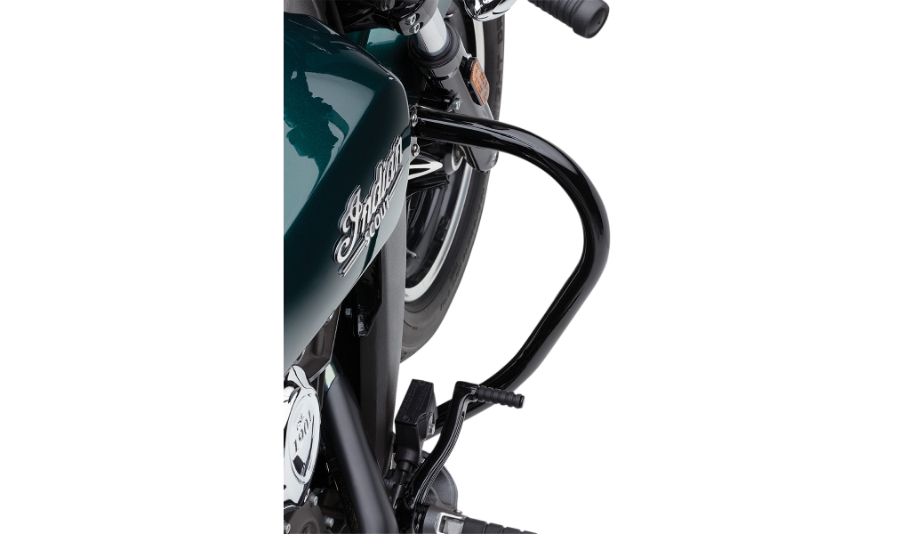 V-Bar Freeway Bars for Indian - Black