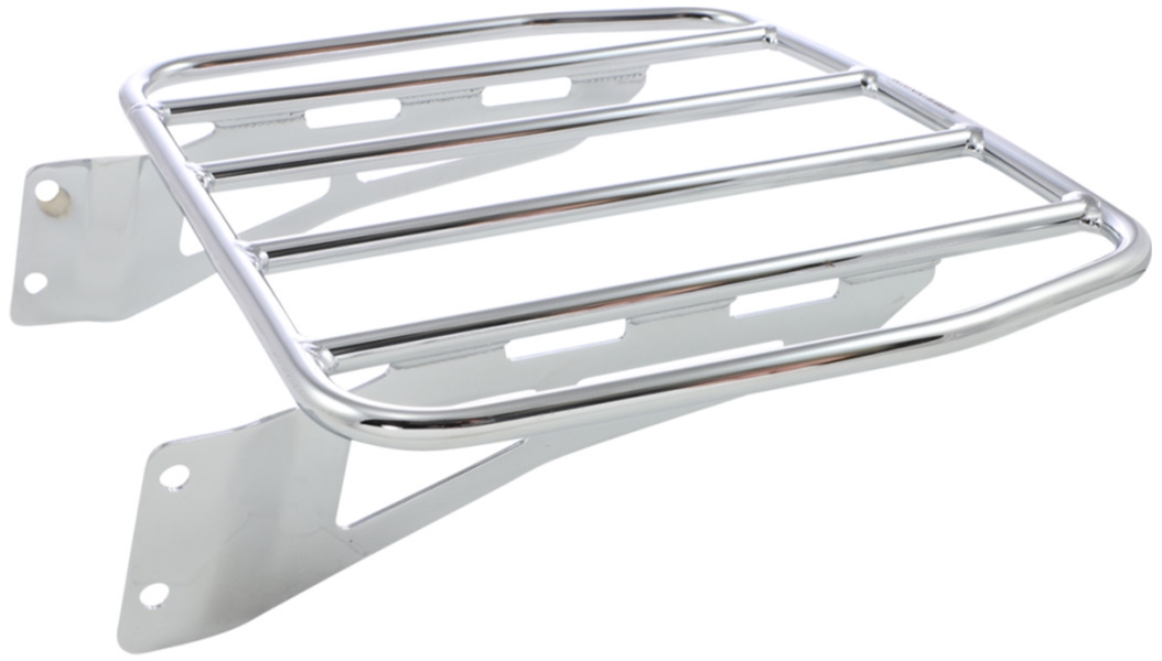 Universal Wide Tube-Style Luggage Rack - Chrome