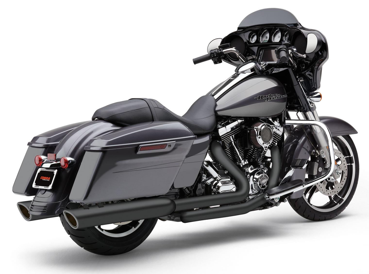 909 Slip-On Mufflers - Black