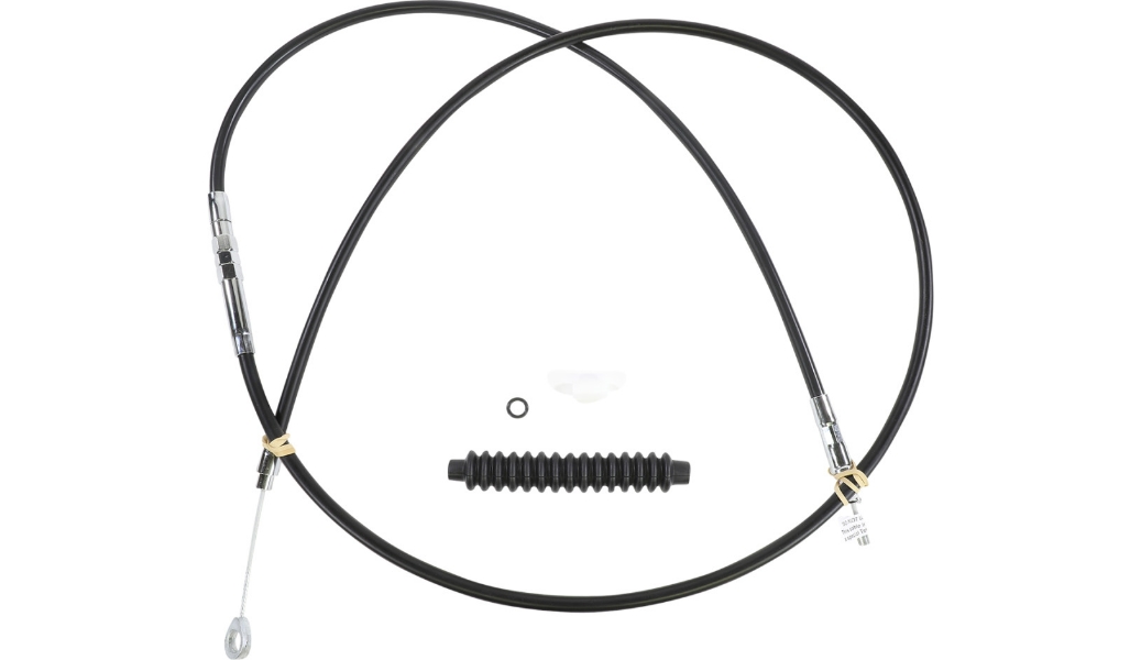 Alternative Length Black Vinyl High Efficiency Clutch Cable - 76in.