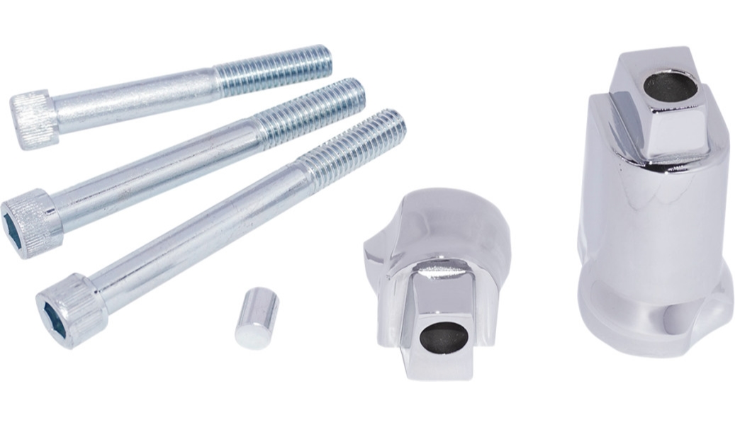 Passenger Floorboard Mount Kit - Chrome