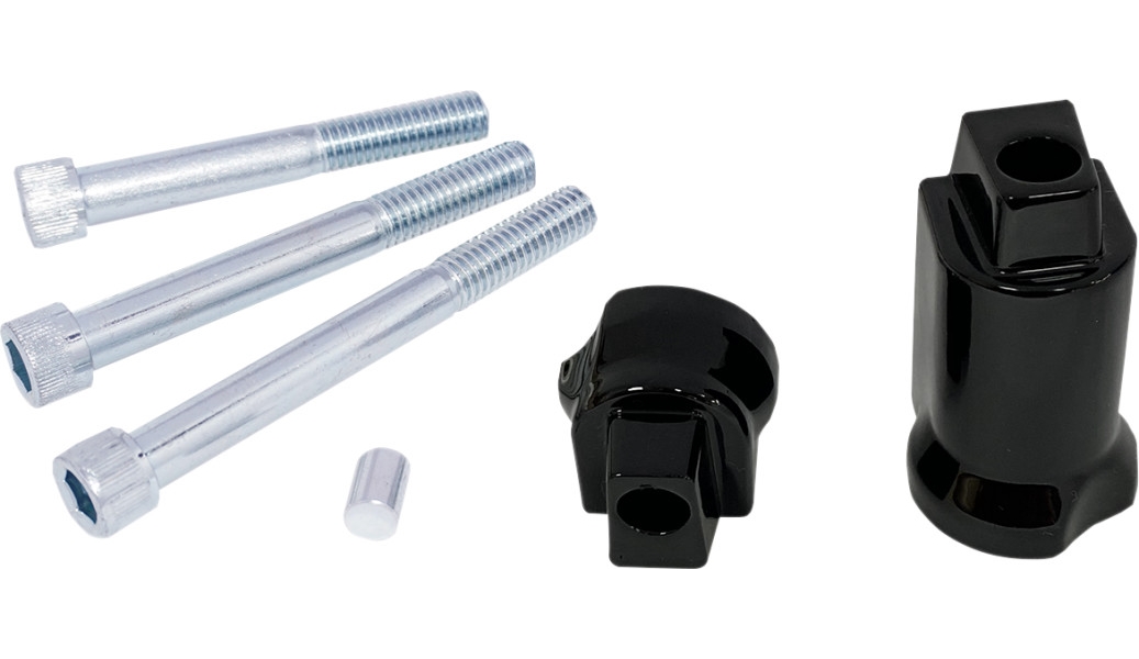 Passenger Floorboard Mount Kit - Gloss Black