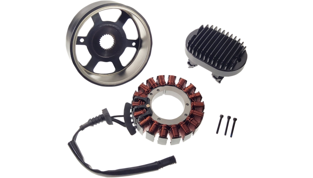 Charging Kit - with Black Regulator - 40Amp