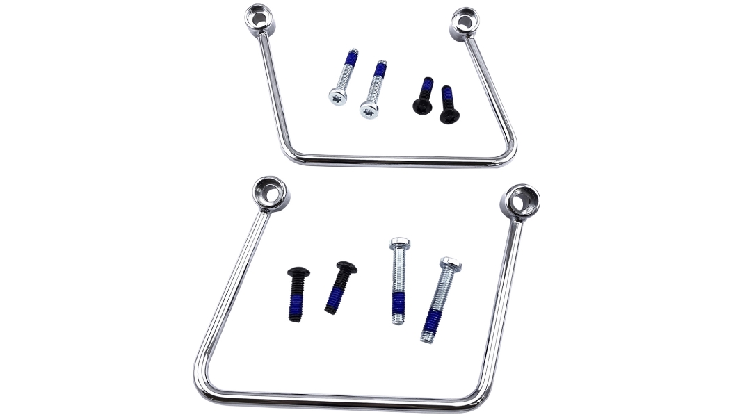Chrome Saddlebag Support Brackets