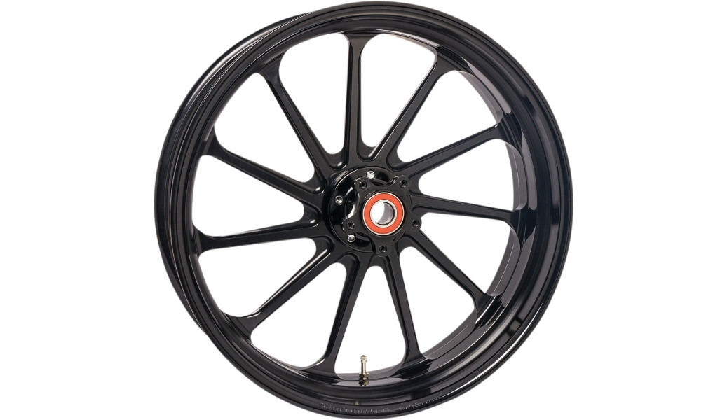 One-Piece Aluminum Front Wheel - 18in. x 5.5in. - Assault Black