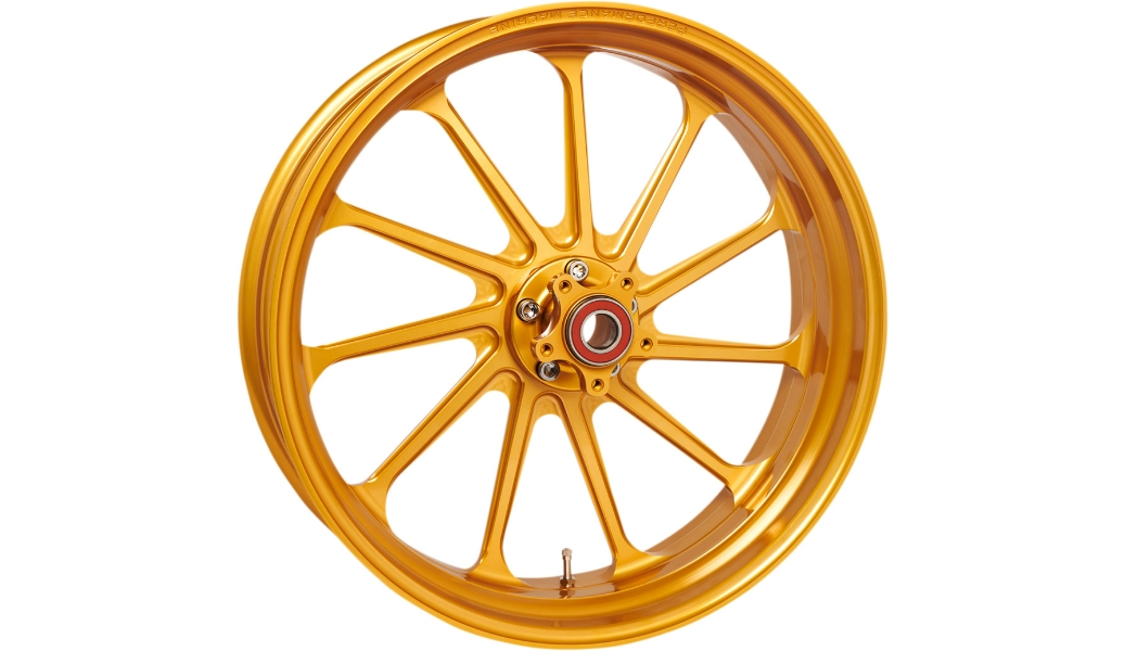 One-Piece Aluminum Front Wheel - 18in. x 5.5in. - Assault Gold