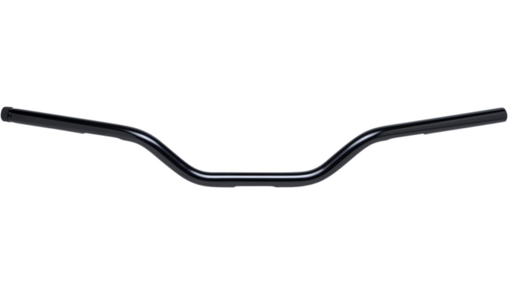 1in. Throttle-By-Wire Tracker Mid Plug Handlebar - Black Electroplated