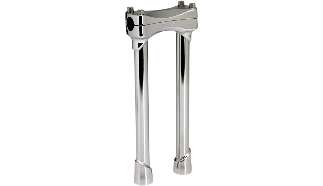 Murdock Straight Risers - 12in. - Chrome