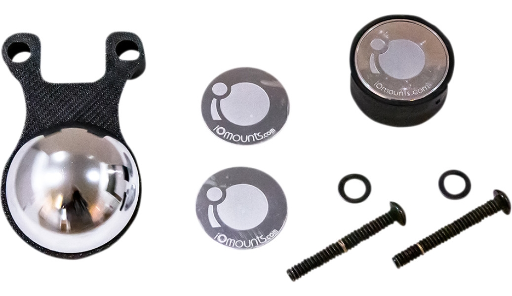 iOmounts Handlebar Perch Mount Kit - Black