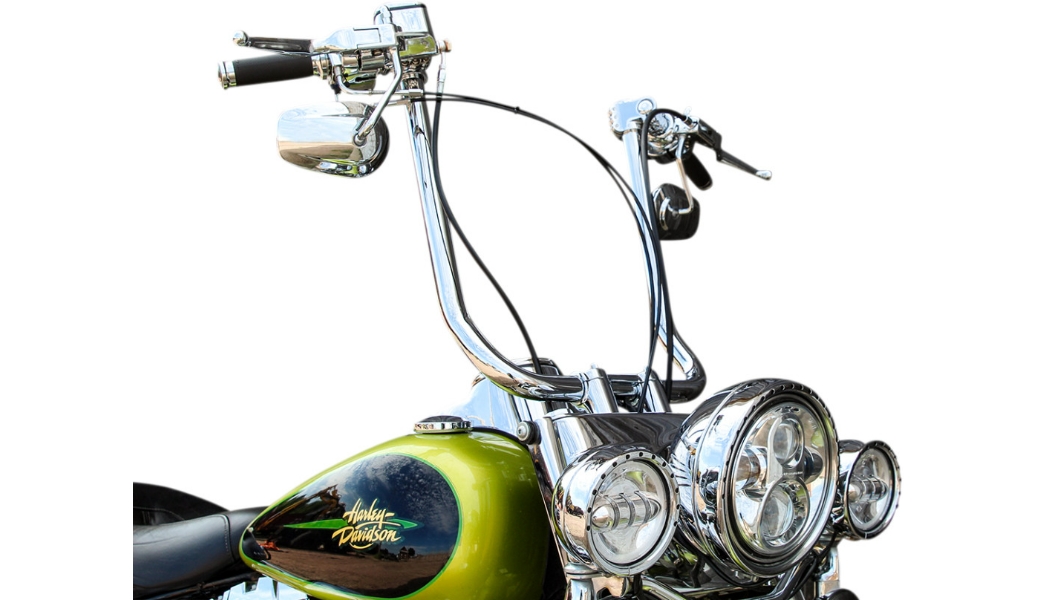 Pullback Klip Hanger Handlebar - 19in. - Chrome