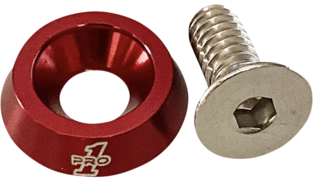 Seat Bolt - Red Anodized