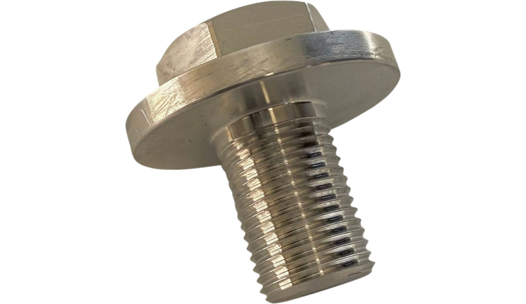 Steering Stem Bolt - Raw Aluminum