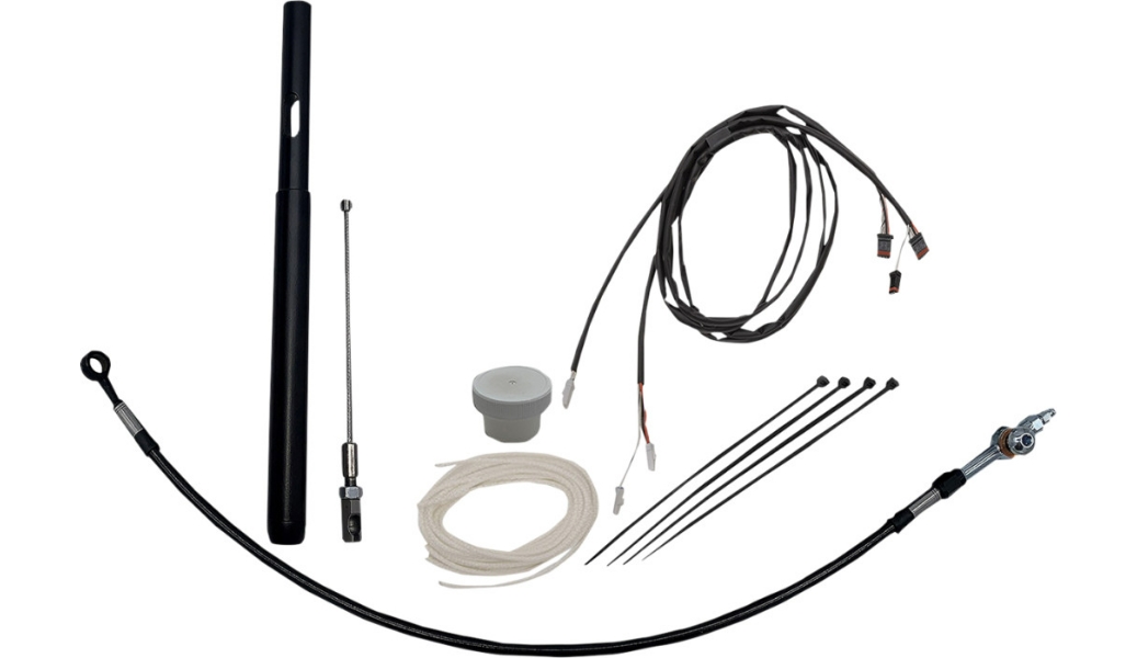 EZ Install Handlebar Kit - Black Braided