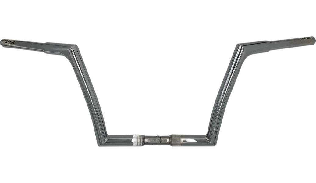 1-1/4in. EZ Install Flat Top Handlebars - Chrome
