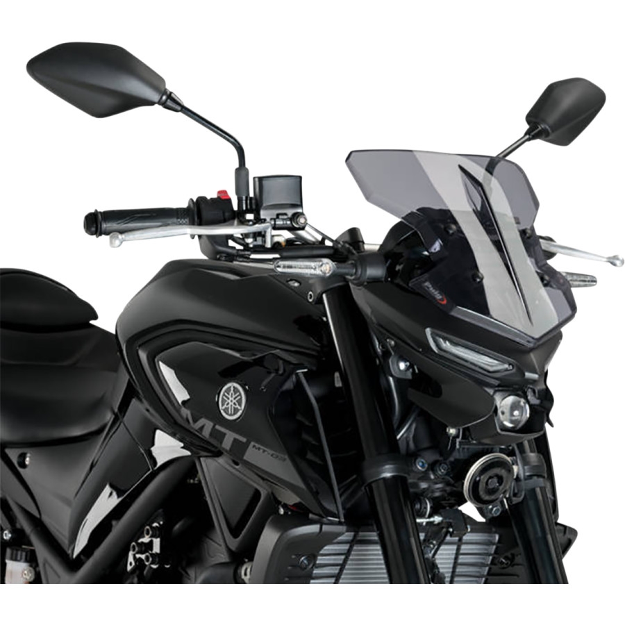 Naked New Generation Racing Windscreen - Smoke