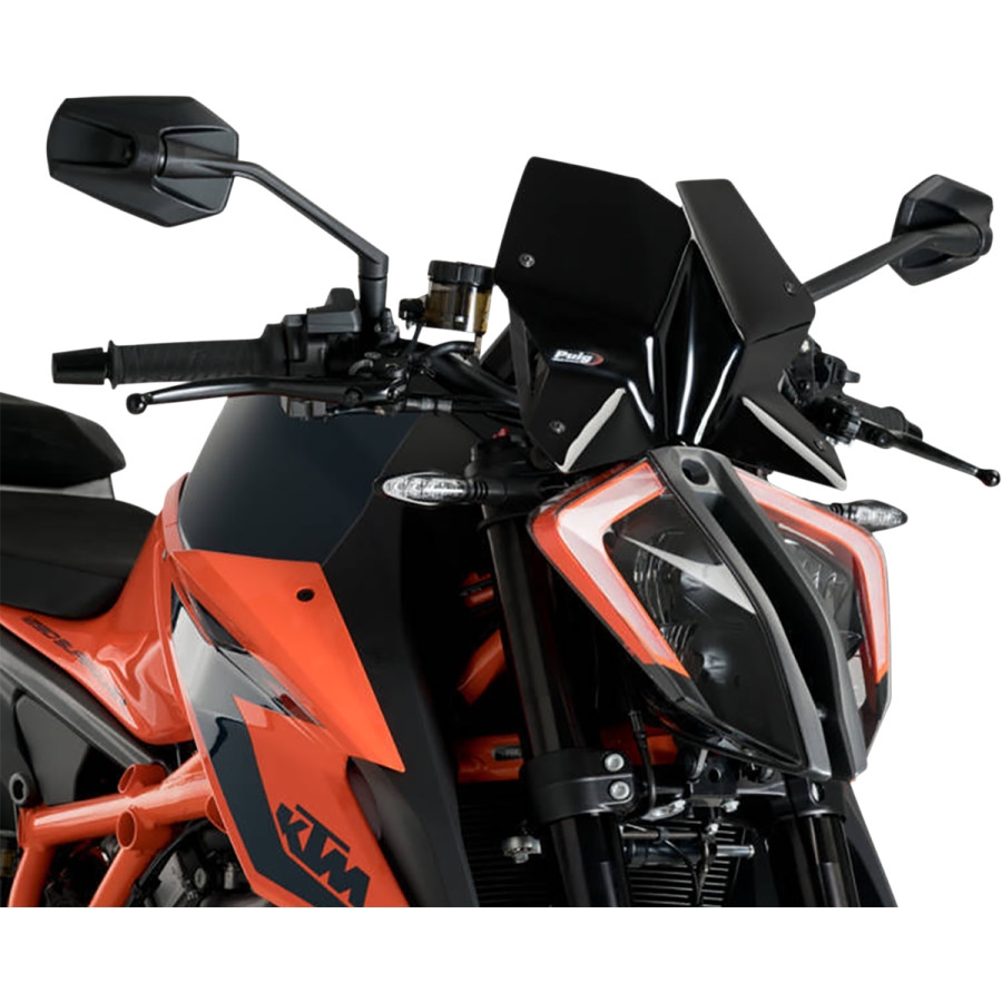 Naked New Generation Touring Windscreen - Black