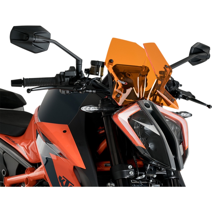 Naked New Generation Touring Windscreen - Orange