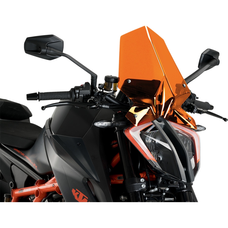 Naked New Generation Touring Windscreen - Orange
