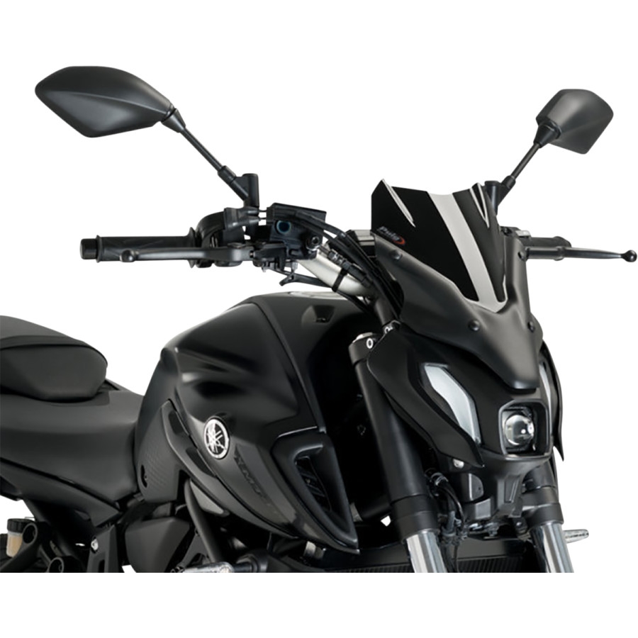 Naked New Generation Racing Windscreen - Black