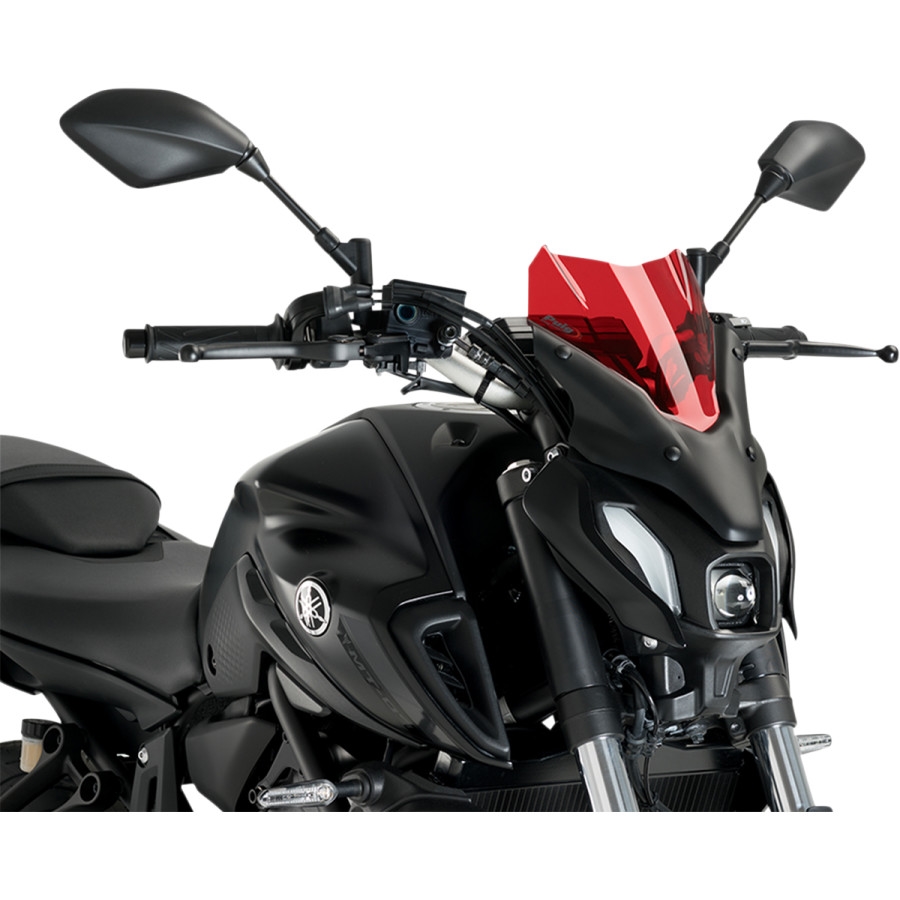 Naked New Generation Racing Windscreen - Red