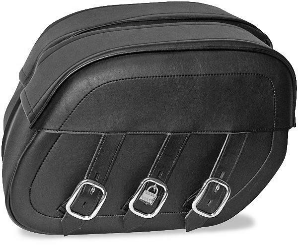 Rigid-Mount Quick-Detach Slant Saddlebag - Drifter