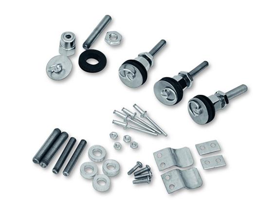 S4 Quick-Disconnect Saddlebag Docking Post and Fastener Kit