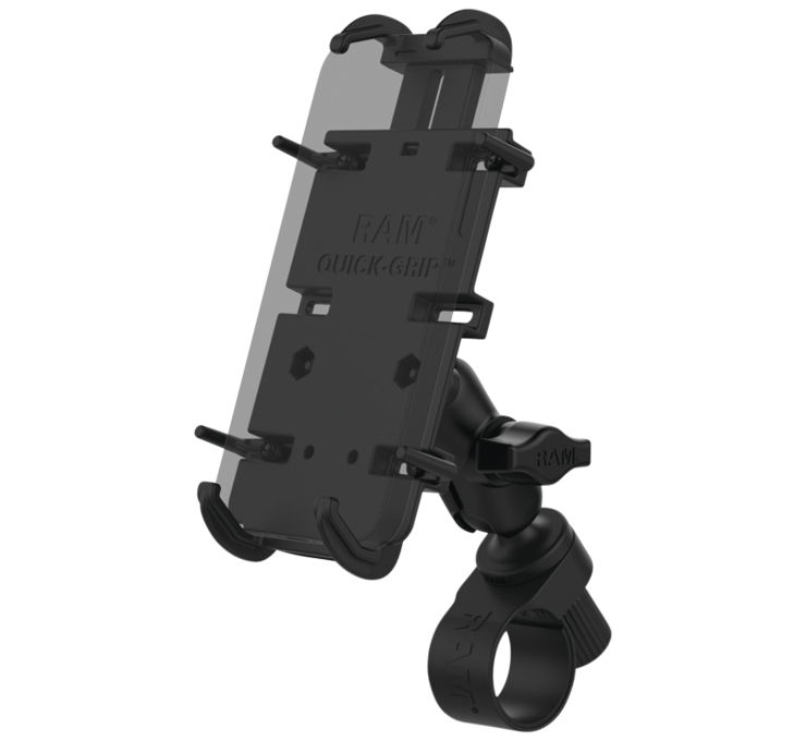 Tough-Strap Base with Quick-Grip XL Phone Mount
