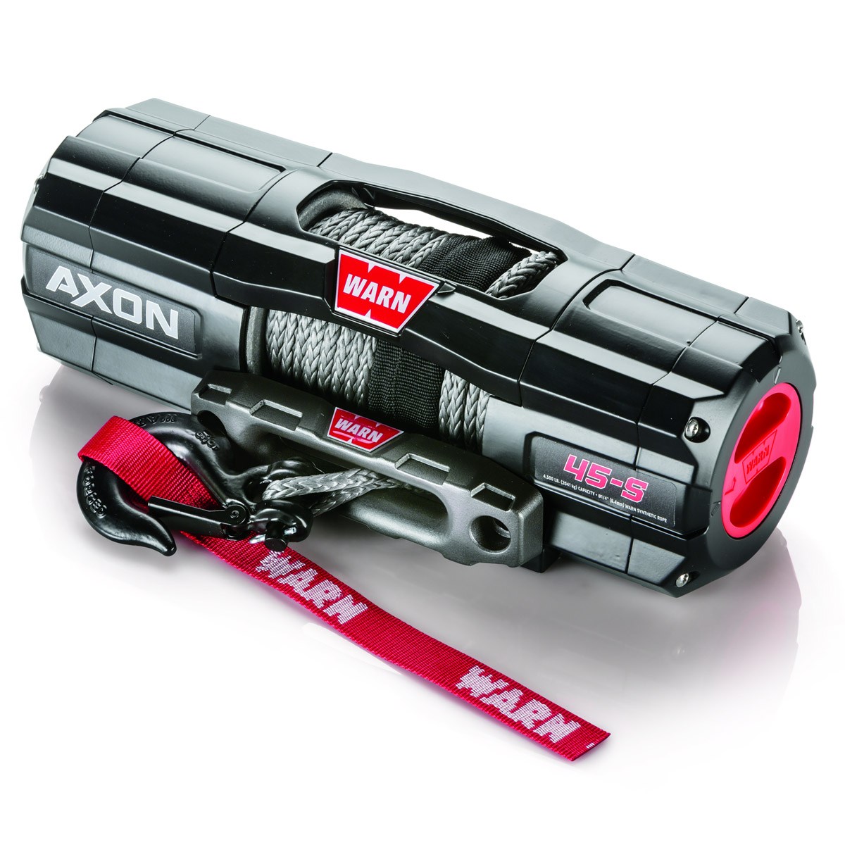 Axon Winch with Synthetic Wire Rope By Warn - 4500lb.