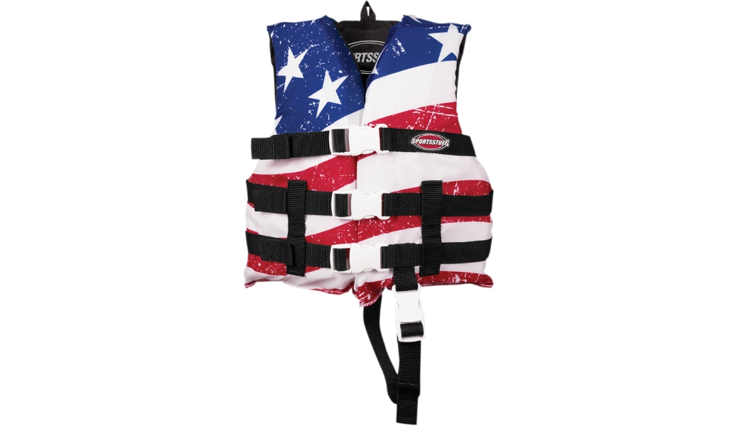 Stars and Stripes Child Life Vest