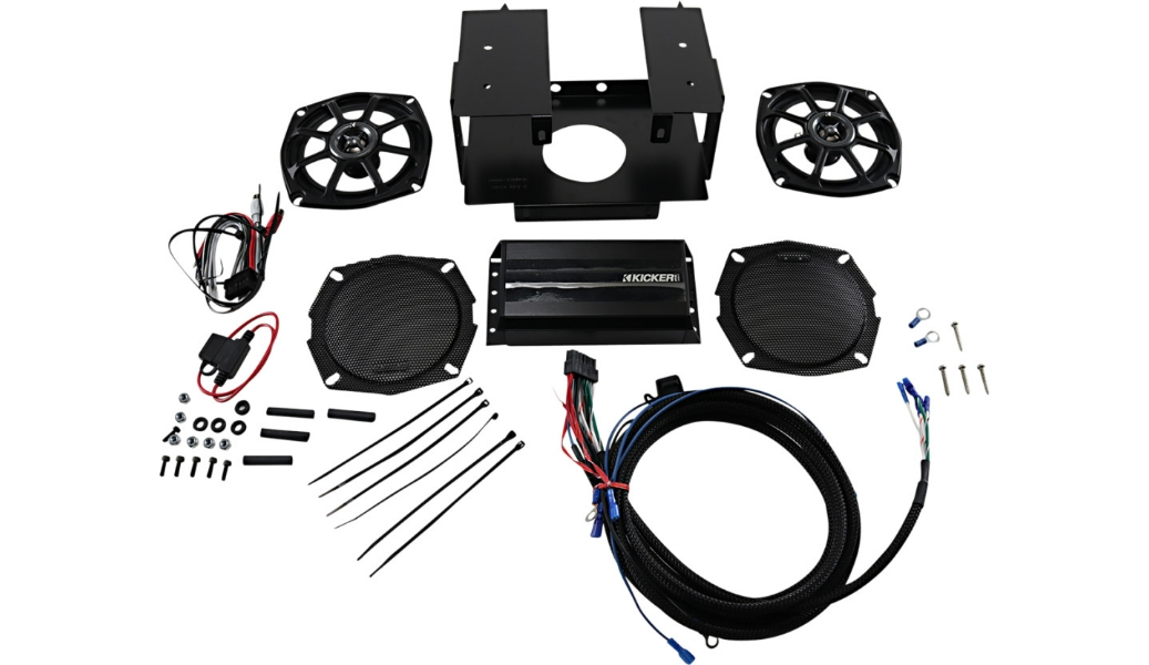 Coaxial Speaker/Amp Fairing Kit - 5-1/4in.