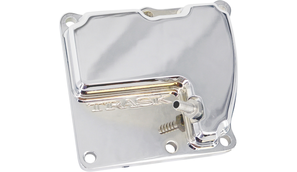 M8 Vented Transmission Top Cover - Chrome