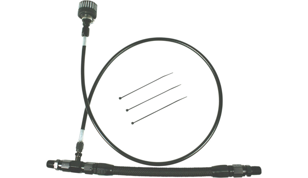 Oil Tank Breather Kit - Black