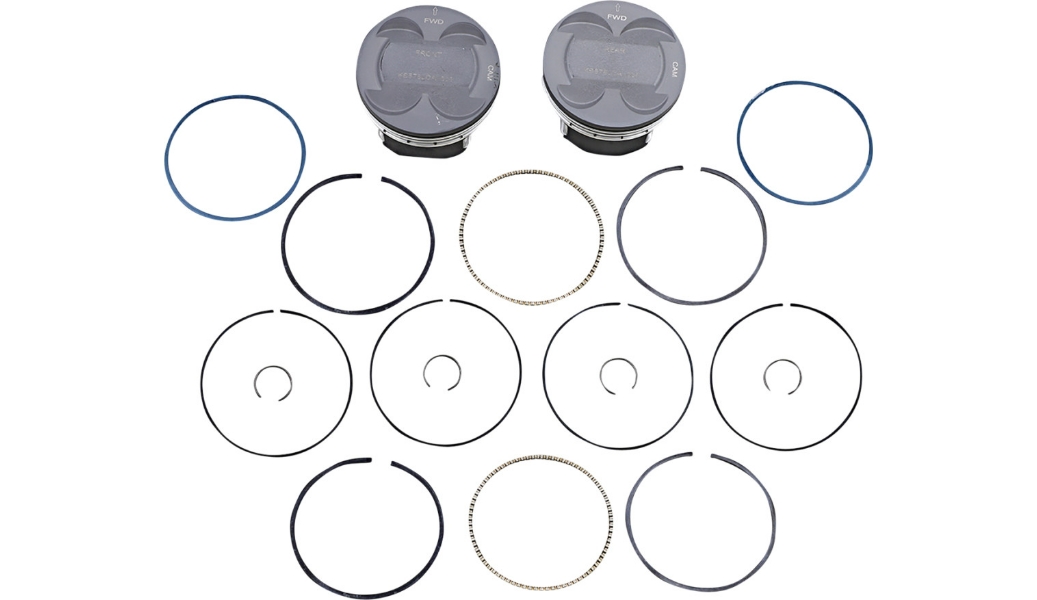 Super-Duty 124in. Big Bore Piston Kit - +0.005in.