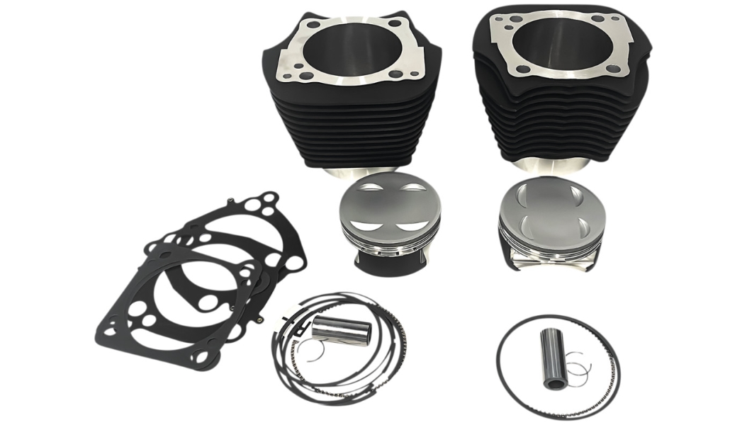 Monster Big Bore Kit (143in.) - Bore 4-1/2in. - 11.4:1 Compression - Black