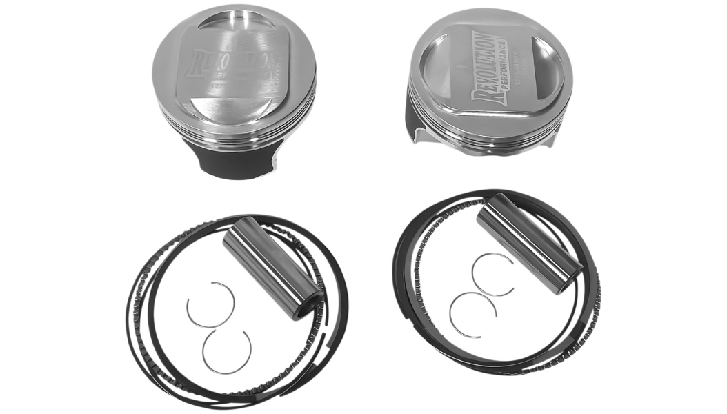 Big Bore Piston Kit (98in. Domed) - Bore 3-15/16in. - Stroke 4in. - 10.3:1 Compression