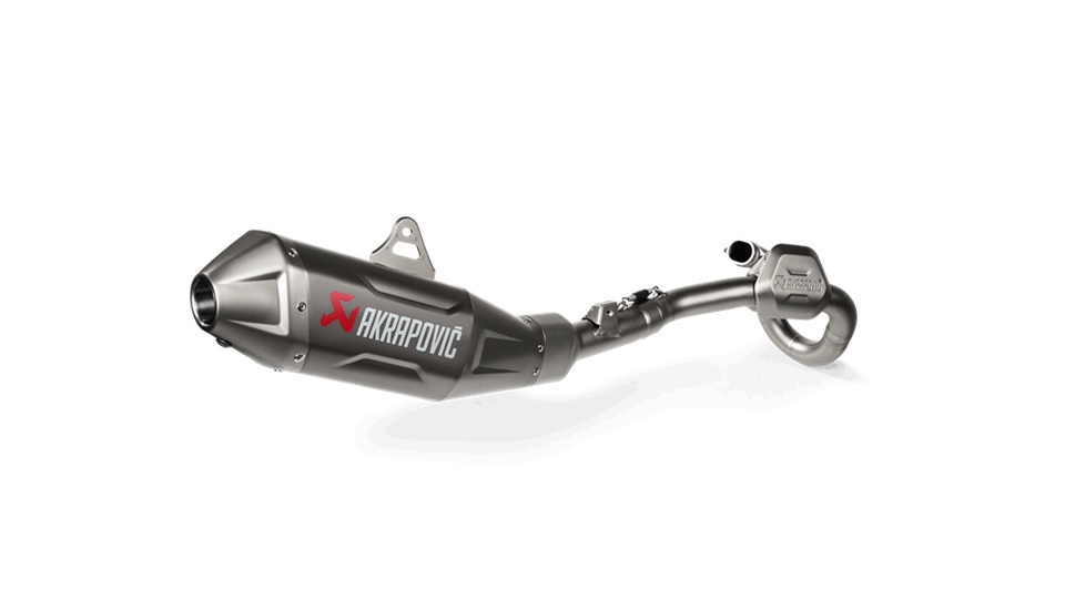 Evolution Line Full System Exhaust - Titanium Muffler
