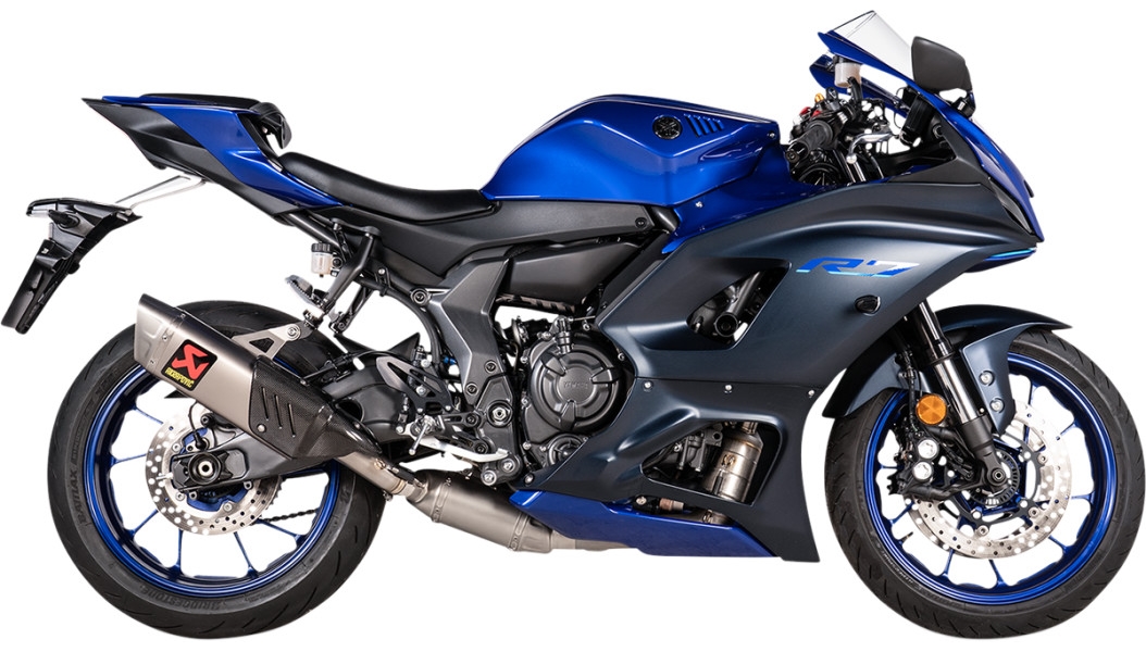 Racing Line Complete Exhaust System - 2/1 Header - Titanium Muffler - Titanium End Cap