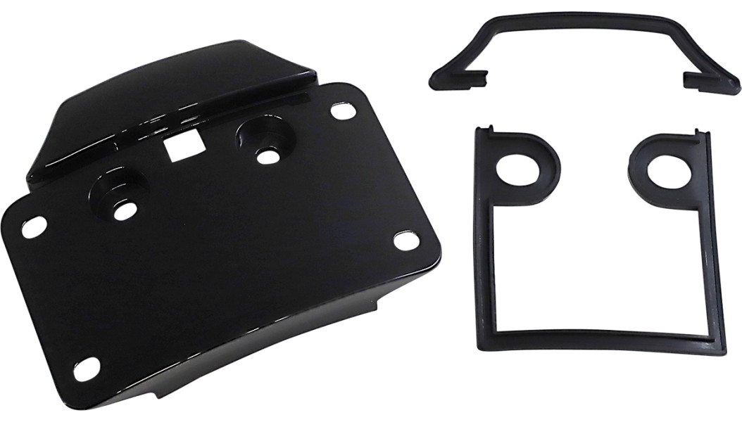 Replacement CVO License Plate Assembly - Black