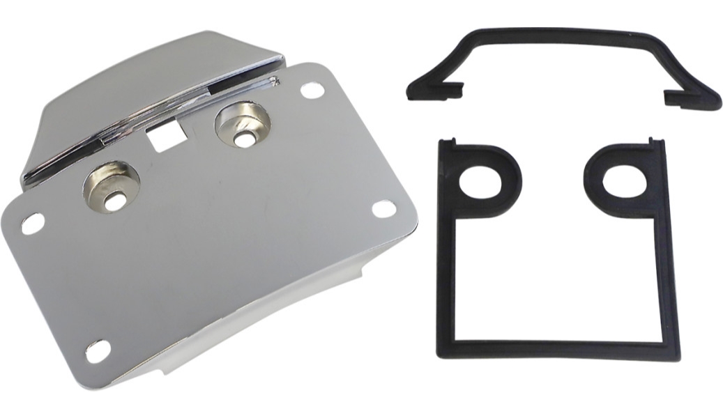 Replacement CVO License Plate Assembly - Chrome