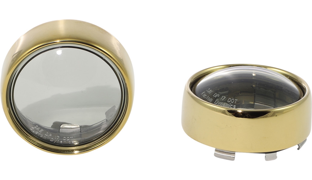 Bullet Bezels For ProBEAM Turn Signals - Gold