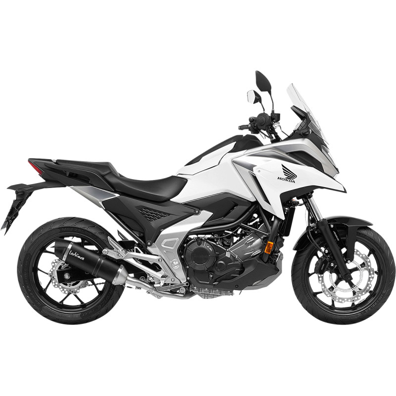 LV One Slip-On - Black Stainless Mufflers - Black Stainless End Cap