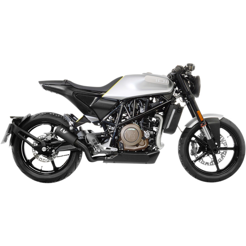 LV-10 Slip-On - Black Stainless Muffler