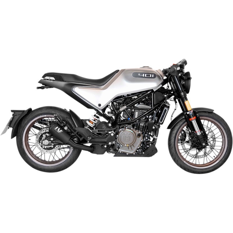 LV-10 Slip-On - Black Stainless Muffler