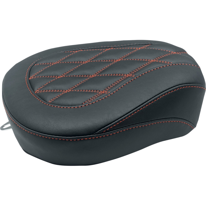 Wide Tripper Passenger Seat - Doble Diamond - Black/Red