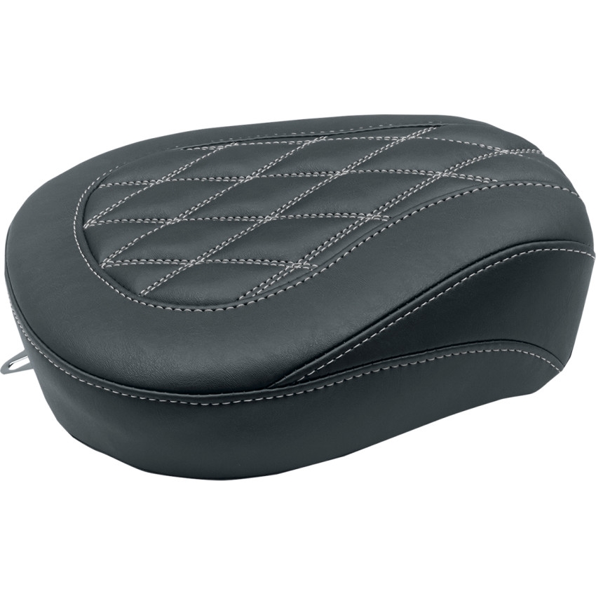 Wide Tripper Passenger Seat - Doble Diamond - Black/Gray