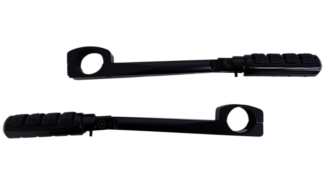 Black Highway Mounts and Pegs for 1-1/2in. Down Tubes