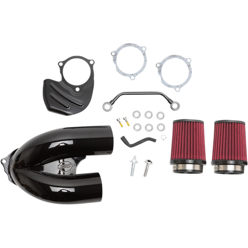 Tuned Induction Air Cleaners - Gloss Black