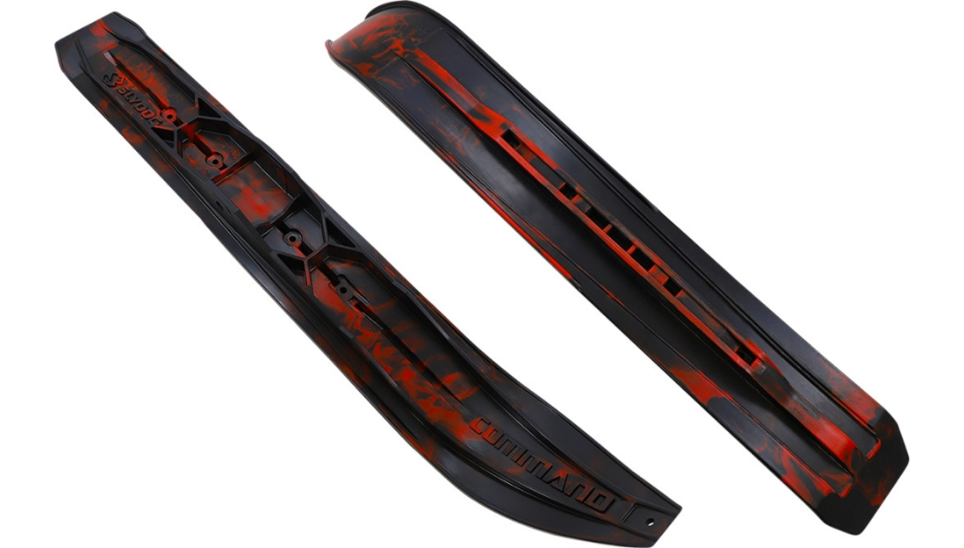 Command Skis - Black/Indy Red